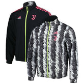 Juventus 2022/23 On-Field Team Logo Anthem Reversible Full-Zip Jacket Black