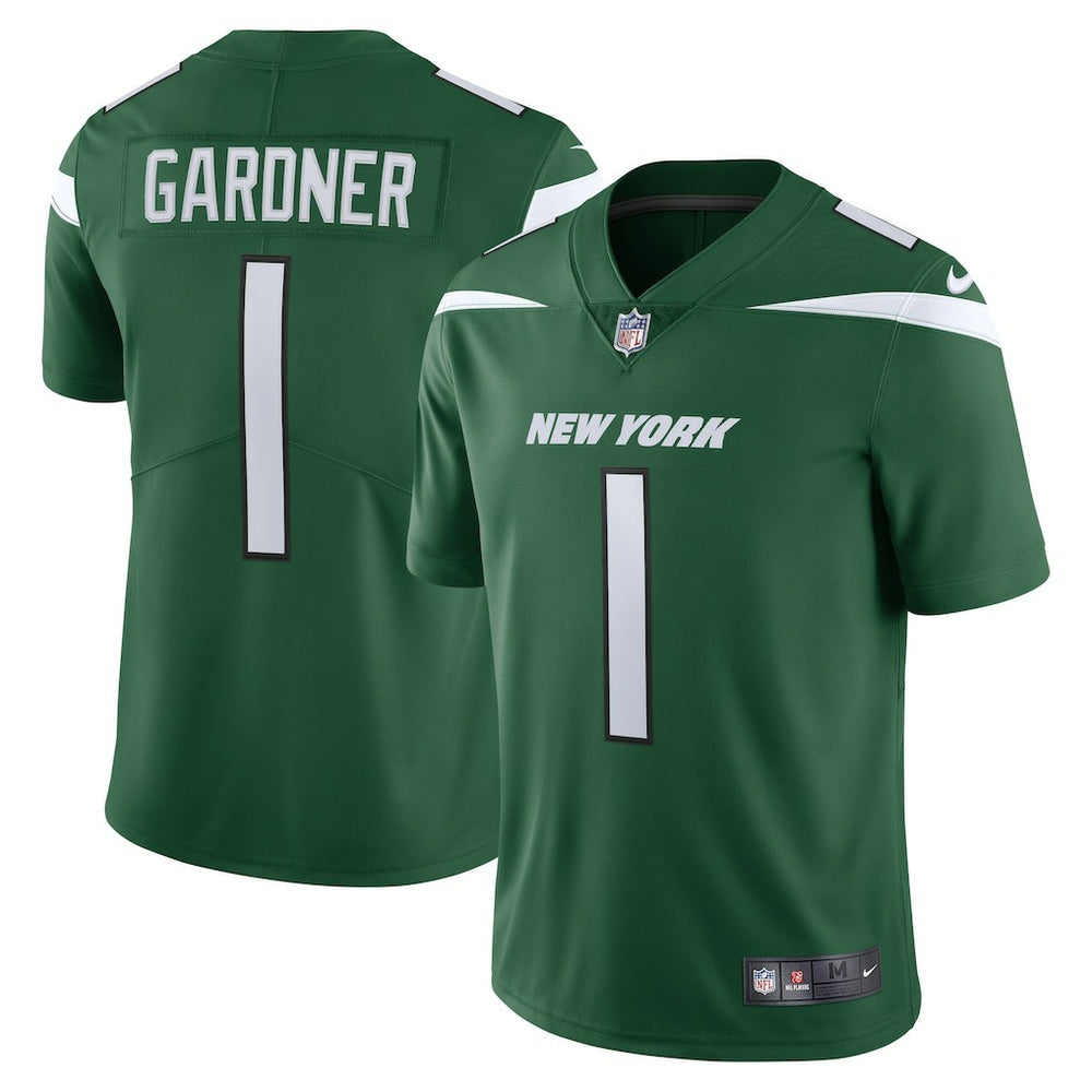 NFL Ahmad Sauce Gardner New York Jets Men's Vapor Limited Jersey - Green