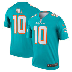 Tyreek Hill Miami Dolphins Legend Player Performance Top Aqua