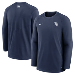 Tampa Bay Rays Nike Authentic Collection Logo Performance Long Sleeve T-Shirt - Navy T-shirts
