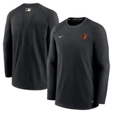 Baltimore Orioles Nike Authentic Collection Logo Performance Long Sleeve T-Shirt - Black T-shirts