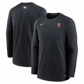 Minnesota Twins Nike Authentic Collection Logo Performance Long Sleeve T-Shirt - Navy T-shirts