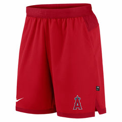 Los Angeles Angels Nike Authentic Collection Flex Vent Performance Shorts - Red Shorts