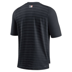 Detroit Tigers Nike Authentic Collection Pregame Raglan Performance V-Neck T-Shirt - Navy T-shirts