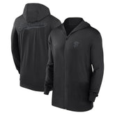 San Francisco Giants Nike Authentic Collection Travel Performance Lightweight Full-Zip Hoodie - Black Hoodies