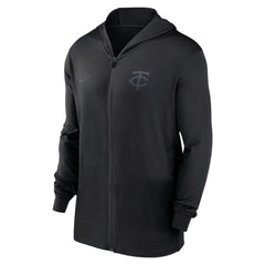 Minnesota Twins Nike Authentic Collection Travel Performance Lightweight Full-Zip Hoodie - Hoodies