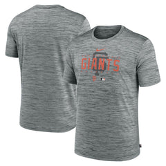 San Francisco Giants Nike Authentic Collection Velocity Performance Practice T-Shirt - Heather Gray T-shirts
