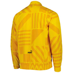 Manchester City Pre-Match Raglan Full-Zip Training Jacket Yellow