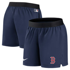 Boston Red Sox Nike Women's Authentic Collection Team Performance Shorts - Navy Shorts