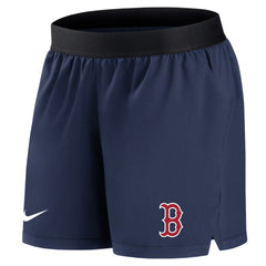 Boston Red Sox Nike Women's Authentic Collection Team Performance Shorts - Navy Shorts