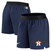 Houston Astros Nike Women's Authentic Collection Team Performance Shorts - Navy Shorts