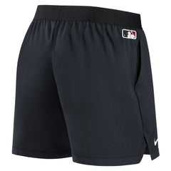 Cleveland Guardians Nike Women's Authentic Collection Team Performance Shorts - Navy Shorts
