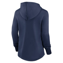 Tampa Bay Rays Nike Women's Authentic Collection Pregame Performance Pullover Hoodie - Navy Hoodies