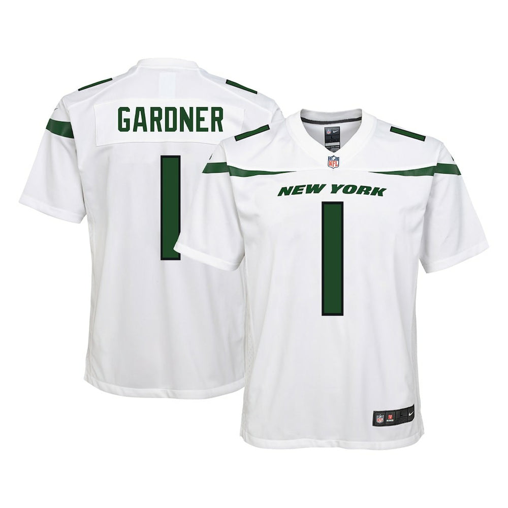 NFL Ahmad Sauce Gardner New York Jets Youth Game Jersey - White