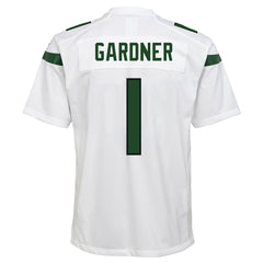 NFL Ahmad Sauce Gardner New York Jets Youth Game Jersey - White