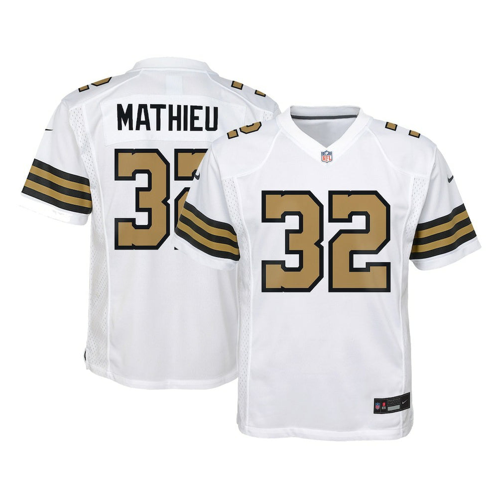 NFL Tyrann Mathieu New Orleans Saints Youth Game Jersey - White