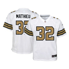 NFL Tyrann Mathieu New Orleans Saints Youth Game Jersey - White