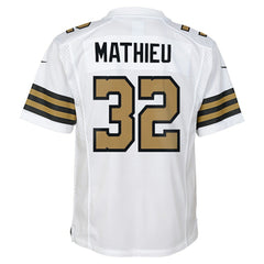 NFL Tyrann Mathieu New Orleans Saints Youth Game Jersey - White