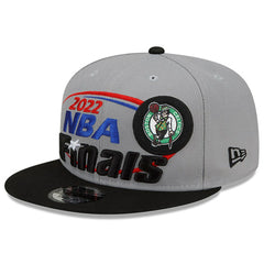 Boston Celtics 2022 Eastern Conference Champions Locker Room 9FIFTY Snapback Adjustable Hat Gray/Black