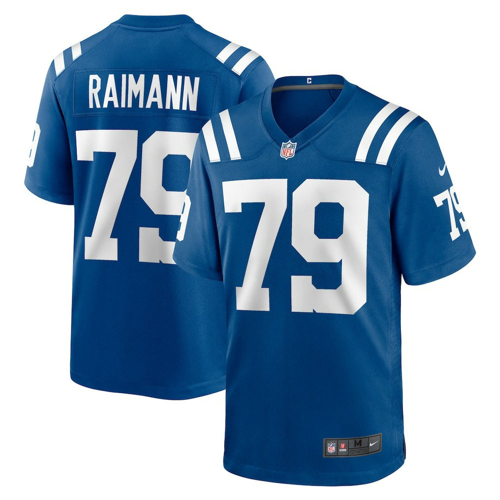 NFL Bernhard Raimann Indianapolis Colts Player Game Jersey - Royal