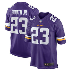 NFL Andrew Booth Jr. Minnesota Vikings Player Game Jersey - Purple