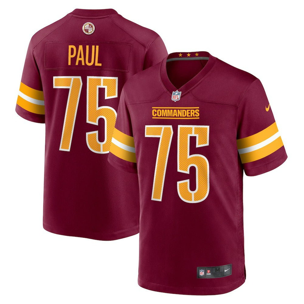 NFL Chris Paul Washington Commanders Player Game Jersey - Burgundy