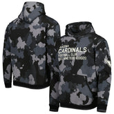 Arizona Cardinals The Wild Collective Camo Pullover Hoodie Black
