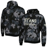 Tennessee Titans The Wild Collective Camo Pullover Hoodie Black