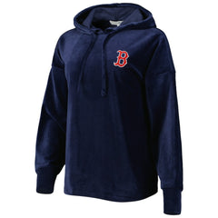 Boston Red Sox Touch Women's End Line Pullover Hoodie - Navy Hoodies