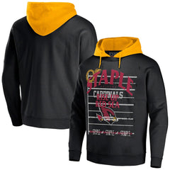 Arizona Cardinals NFL x Staple Throwback Vintage Wash Pullover Hoodie Black