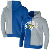 Los Angeles Rams NFL x Staple Split Logo Pullover Hoodie Royal