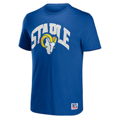Los Angeles Rams NFL x Staple Logo Lockup T-Shirt Royal