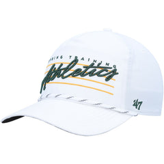 Athletics '47 Downburst Hitch Snapback Hat - White Hats