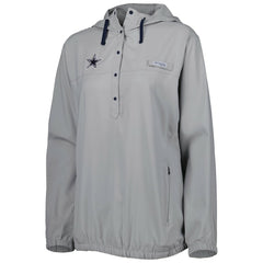 Dallas Cowboys Women's Tamiami Omni-Shade Pullover Hoodie Gray