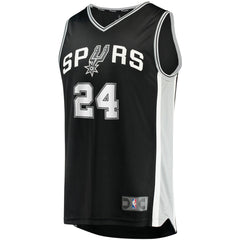 NBA Devin Vassell San Antonio Spurs Fast Break Replica Jersey - Icon Edition - Black