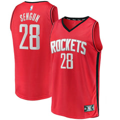 NBA Alperen Sengun Houston Rockets Fast Break Replica Jersey - Icon Edition - Red