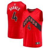 NBA Scottie Barnes Toronto Raptors Fast Break Replica Jersey - Icon Edition - Red