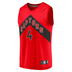 NBA Scottie Barnes Toronto Raptors Youth Fast Break Replica Jersey - Icon Edition - Red