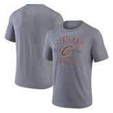 Cleveland Cavaliers Heritage Tri-Blend T-Shirt Heather Gray
