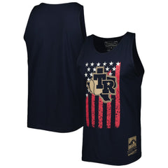 Texas Rangers Mitchell & Ness Cooperstown Collection Stars and Stripes Tank Top - Navy Tanks