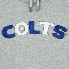 Indianapolis Colts The Wild Collective Women's Cropped Pullover Hoodie Gray