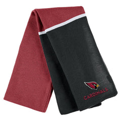 Arizona Cardinals WEAR by Erin Andrews Women's Colorblock Cuffed Knit Hat with Pom and Scarf Set Cardinal
