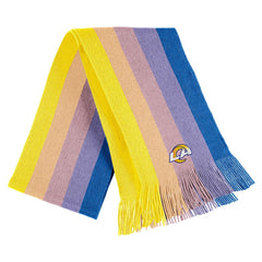 Los Angeles Rams WEAR by Erin Andrews Women's Ombre Pom Knit Hat and Scarf Set Gold