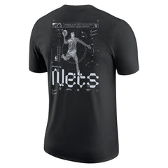 Brooklyn Nets Courtside Air Traffic Control Max90 T-Shirt Black