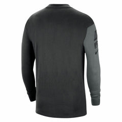 Los Angeles Lakers Courtside Versus Flight MAX90 Long Sleeve T-Shirt Black