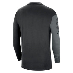 Philadelphia 76ers Courtside Versus Flight MAX90 Long Sleeve T-Shirt Black