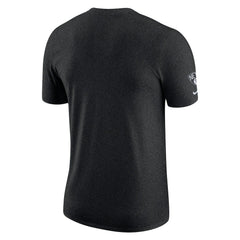 Brooklyn Nets Courtside Versus Flight Max90 T-Shirt Heather Black