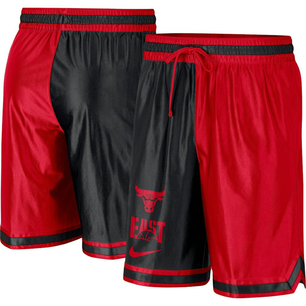 Chicago Bulls Courtside Versus Force Split DNA Performance Shorts Red/Black