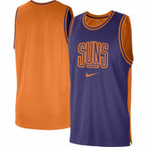 Phoenix Suns Courtside Versus Force Split DNA Performance Mesh Tank Top Purple/Orange