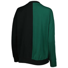 Green Bay Packers Women's Big Face Pullover Sweatshirt Green/Black